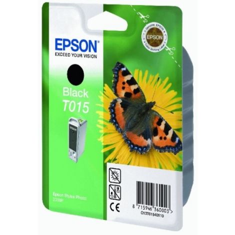 Cartridge Epson T015, čierna (black), originál