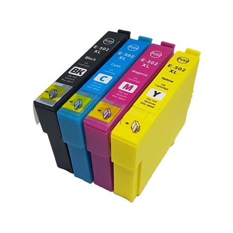 Cartridge Epson 502 XL, C13T02W64010, CMYK, štvorbalenie, multipack, alternatívny