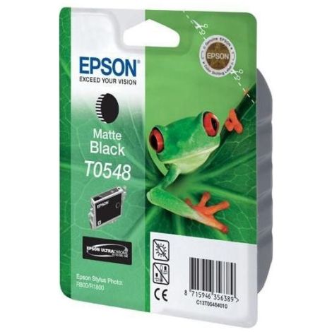 Cartridge Epson T0548, matná čierna (matte black), originál