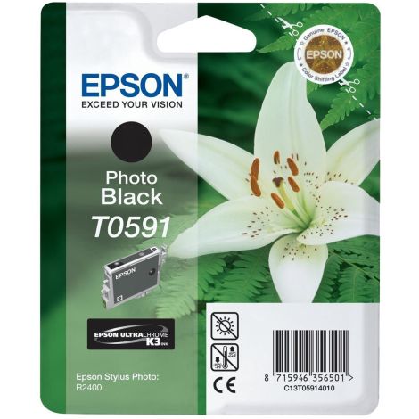 Cartridge Epson T0591, foto čierna (photo black), originál