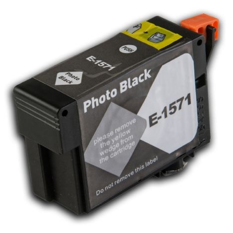 Cartridge Epson T1571, foto čierna (photo black), alternatívny