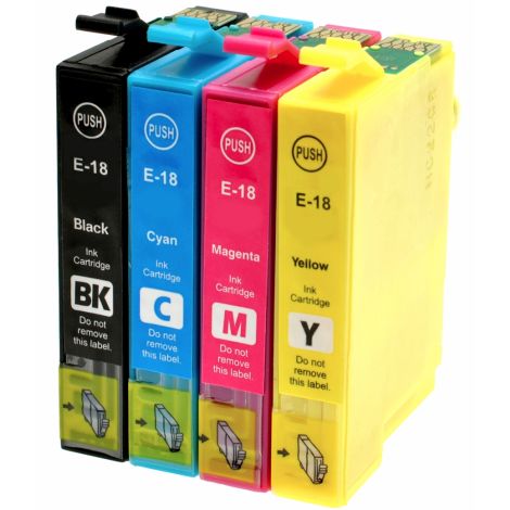 Cartridge Epson T1806 (18), C13T18064012, CMYK, 4-pack, multipack, alternatívny