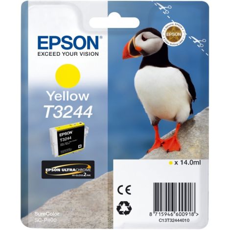 Cartridge Epson T3244, žltá (yellow), originál