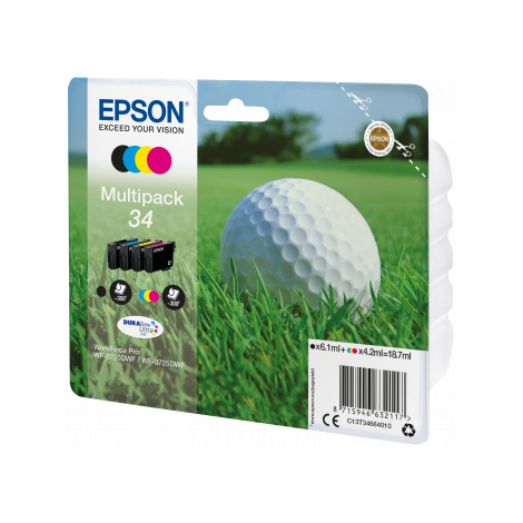 Cartridge Epson 34, T3466, C13T34664010, multipack, originál