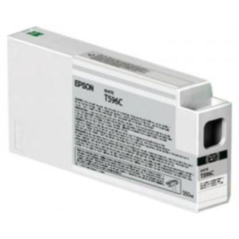 Cartridge Epson T596C, biela (white), originál