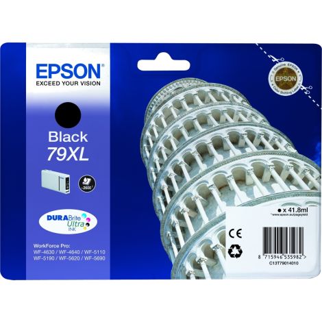 Cartridge Epson T7901 (79XL), čierna (black), originál