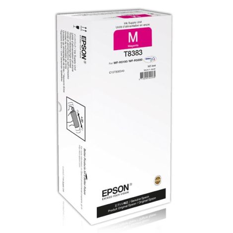 Cartridge Epson T8383, C13T838340, purpurová (magenta), originál