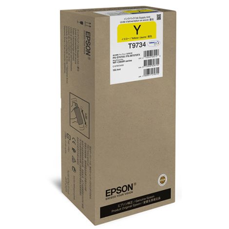 Cartridge Epson T9734, C13T973400, žltá (yellow), originál