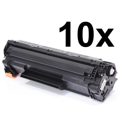 Toner 10 x HP CE285A (85A), desaťbalenie, čierna (black), alternatívny