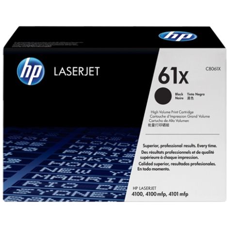 Toner HP C8061X (61X), čierna (black), originál