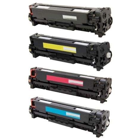 Toner HP CC530A, CC531A, CC532A, CC533A (304A), štvorbalenie, multipack, alternatívny