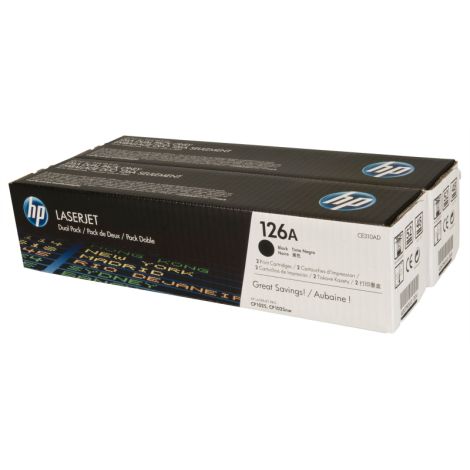 Toner HP CE310AD (126A), dvojbalenie, čierna (black), originál