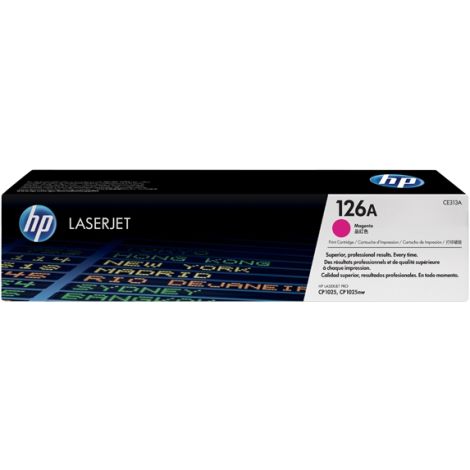 Toner HP CE313A (126A), purpurová (magenta), originál