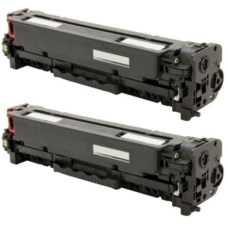 Toner HP CE320AD (128A), dvojbalenie, čierna (black), alternatívny