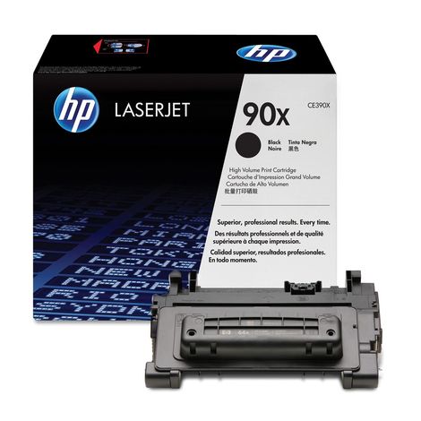 Toner HP CE390X (90X), čierna (black), originál