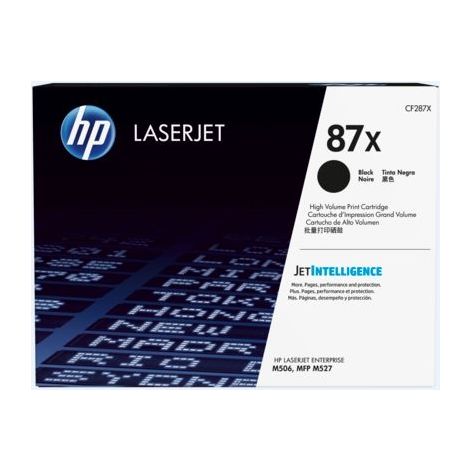 Toner HP CF287X (87X), čierna (black), originál