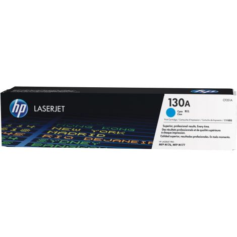 Toner HP CF351A (130A), azúrová (cyan), originál