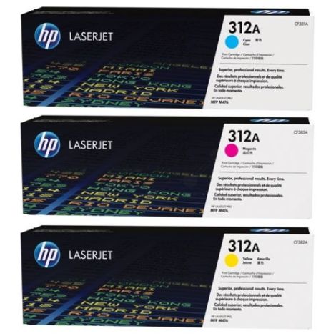 Toner HP CF370AM (305A), trojbalenie, multipack, originál