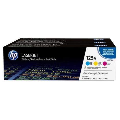 Toner HP CF373AM (125A), trojbalenie, multipack, originál