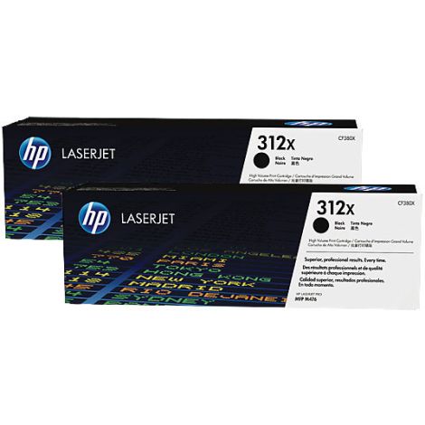 Toner HP CF380XD (312X), dvojbalenie, čierna (black), originál