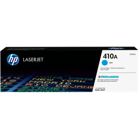 Toner HP CF411A (410A), azúrová (cyan), originál