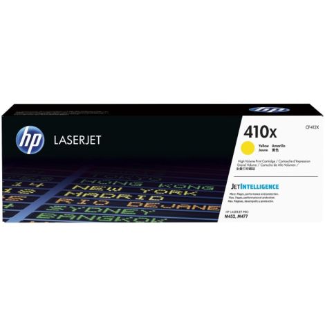 Toner HP CF412X (410X), žltá (yellow), originál