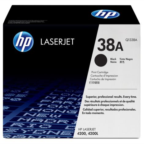 Toner HP Q1338A (38A), čierna (black), originál