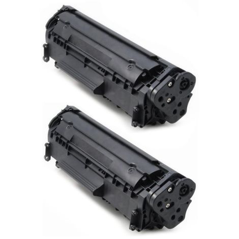 Toner HP Q2612AD (12A), dvojbalenie, čierna (black), alternatívny