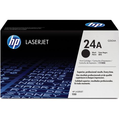 Toner HP Q2624A (24A), čierna (black), originál