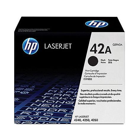 Toner HP Q5942A (42A), čierna (black), originál