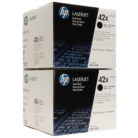 Toner HP Q5942XD (42A), dvojbalenie, čierna (black), originál