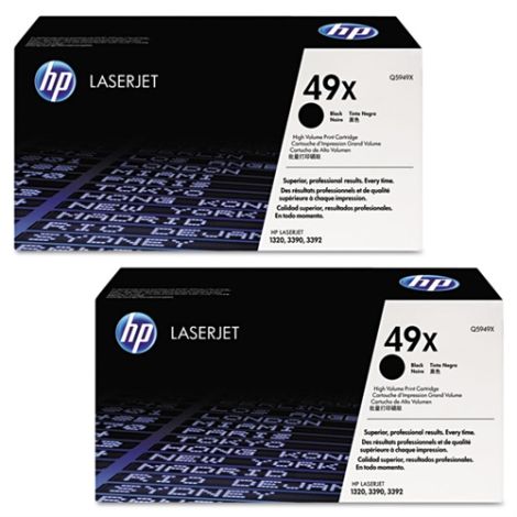 Toner HP Q5949XD (49X), dvojbalenie, čierna (black), originál