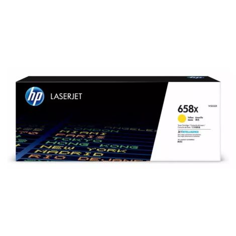 Toner HP 658X, W2002X, žltá (yellow), originál