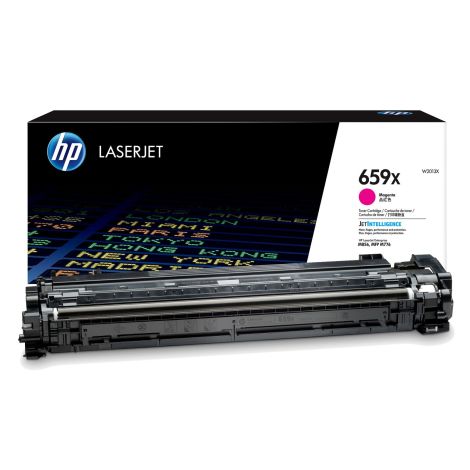 Toner HP 659X, W2013X, purpurová (magenta), originál