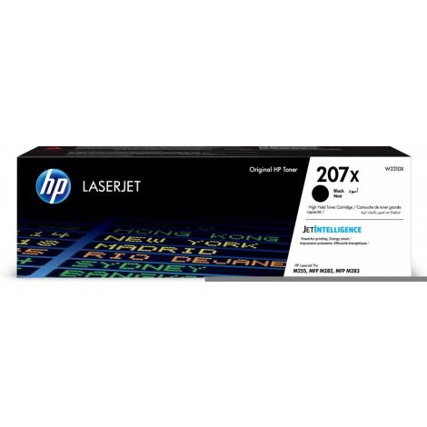 Toner HP W2210X (207X), čierna (black), originál