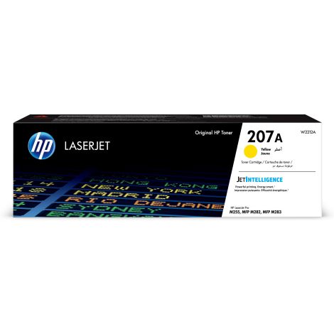 Toner HP W2212A (207A), žltá (yellow), originál