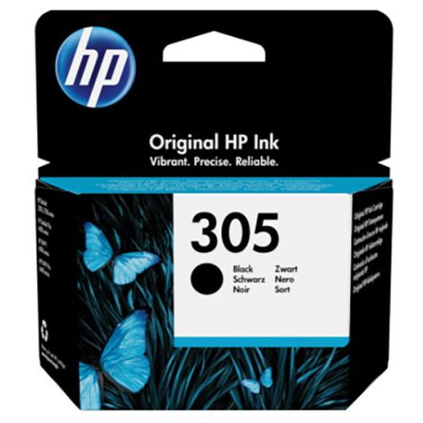 Cartridge HP 305, 3YM61AE, čierna (black), originál