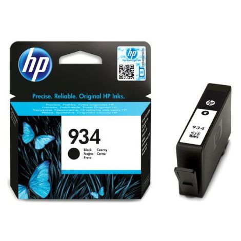 Cartridge HP 934, C2P19AE, čierna (black), originál