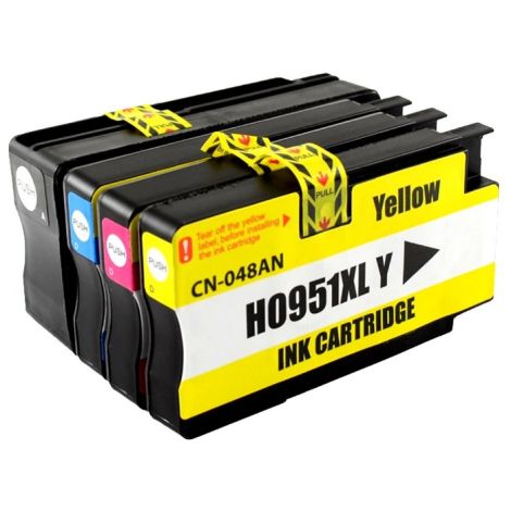 Cartridge HP 950 XL + 951 XL (C2P43AE), CMYK, štvorbalenie, multipack, alternatívny