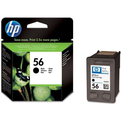 Cartridge HP 56 (C6656AE), čierna (black), originál