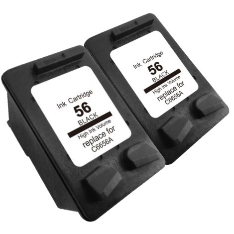 Cartridge HP 56 (C9502AE), dvojbalenie, čierna (black), alternatívny