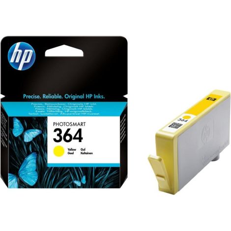 Cartridge HP 364 (CB320EE), žltá (yellow), originál