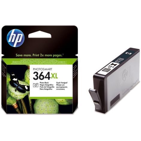 Cartridge HP 364 XL (CB322EE), foto čierna (photo black), originál