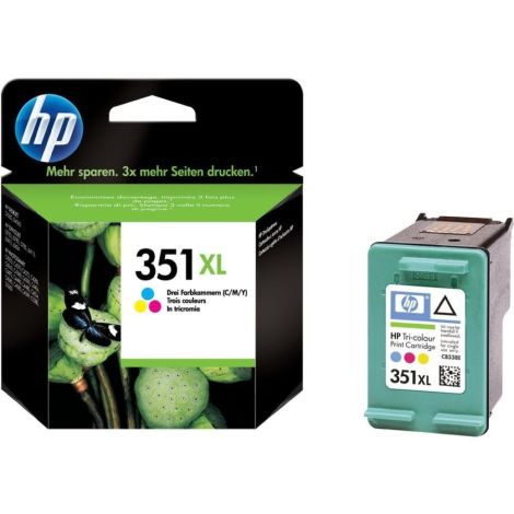 Cartridge HP 351 XL (CB338EE), farebná (tricolor), originál