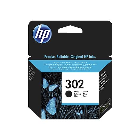 Cartridge HP 302 (F6U66AE), čierna (black), originál