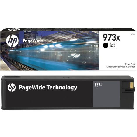 Cartridge HP 973X, L0S07AE, čierna (black), originál