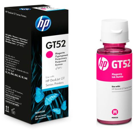 Cartridge HP GT52 (M0H55AE), purpurová (magenta), originál