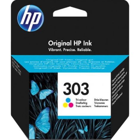 Cartridge HP 303, T6N01AE, farebná (tricolor), originál