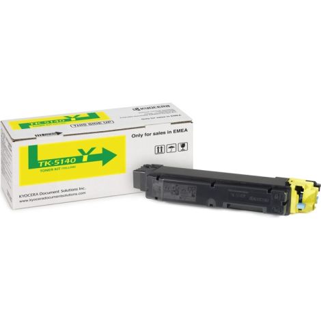 Toner Kyocera TK-5140Y, žltá (yellow), originál