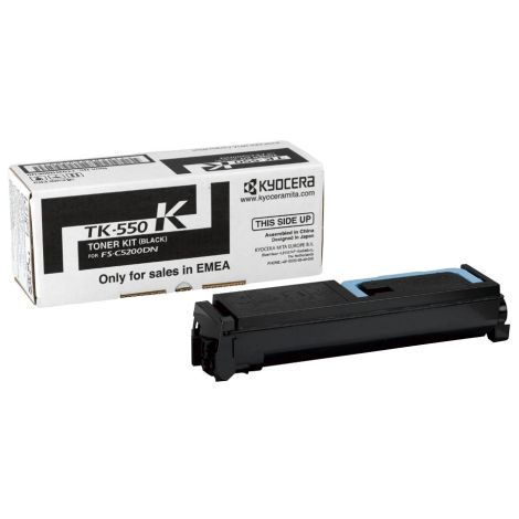 Toner Kyocera TK-550K, čierna (black), originál